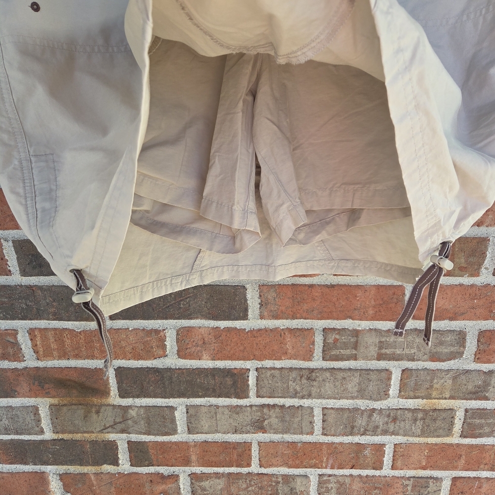 Columbia Beige Drawstring Skort Size XL - Picture 2 of 6